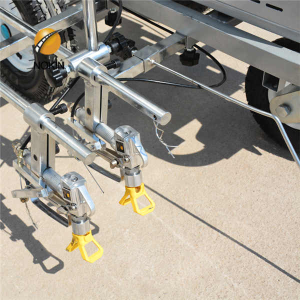 Kelly Creswell Air Atomized Parking Lot Paint Striper (Striping Machine Review) - Parking Lot Striping and Sealcoating Business